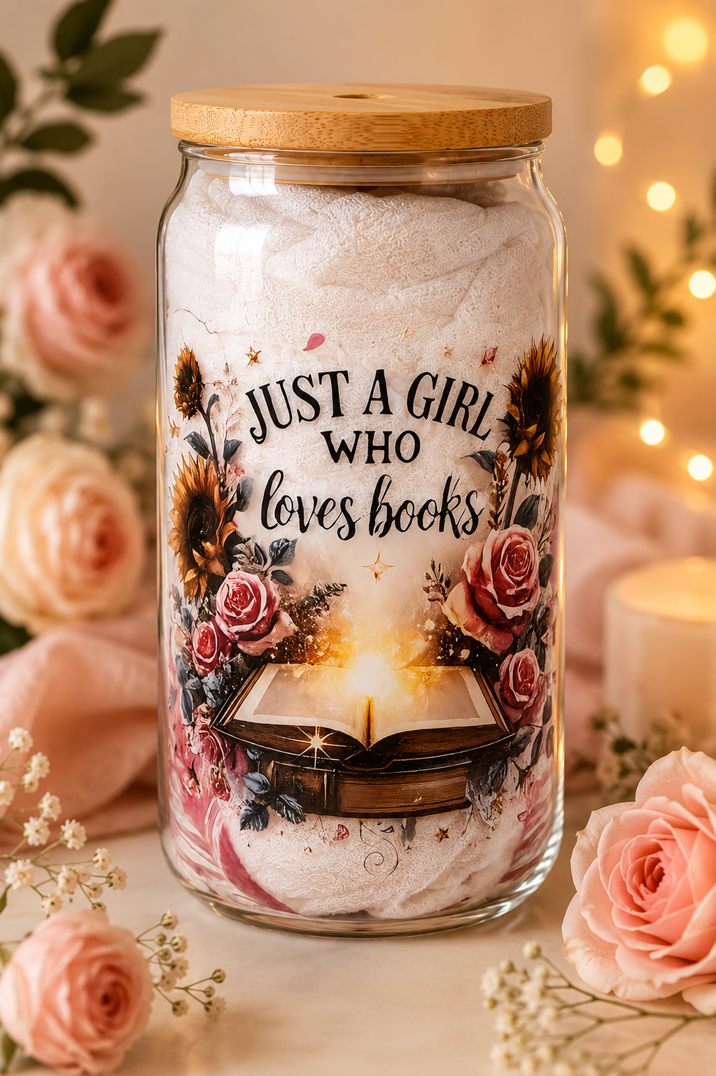 Book Lover Ice Coffee Mug