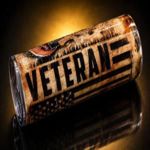 Veteran Eagle Tumbler
