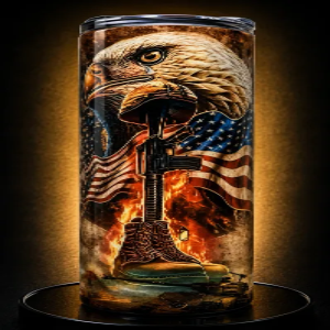 Veteran Eagle Tumbler
