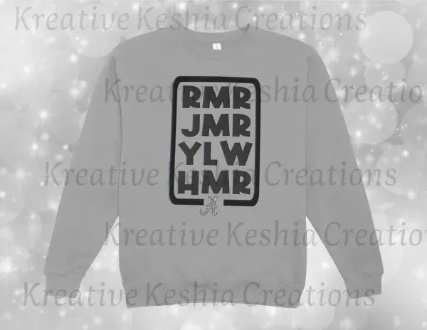RAMMER JAMMER YELLOW HAMMER ALABAMA INSPIRED SWEATER