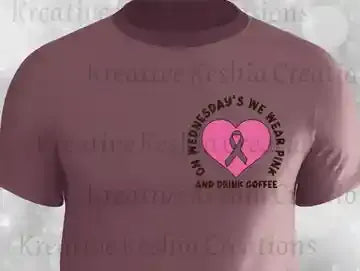 Java Kiss Breast Cancer Awareness Shirt