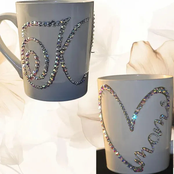 PERSONALIZED BLING MOM MUG