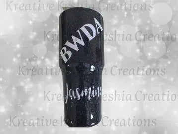 Personalized Glitter Tumbler 30